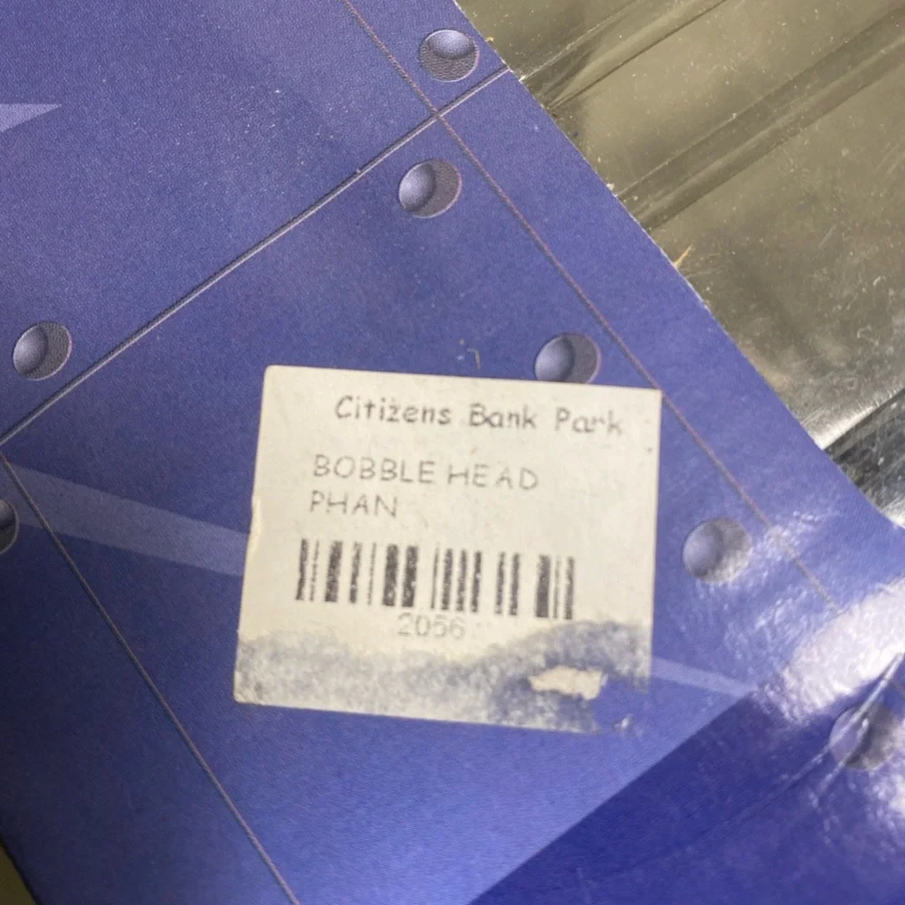 Vintage Phillies Limited  Phanatic Mascot Platinum Series Base  Bobblehead 8” - Picture 9 of 15